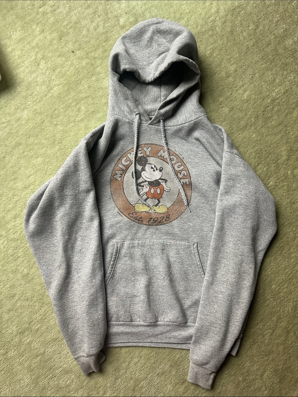 Mickey Mouse Grey Hoodie
